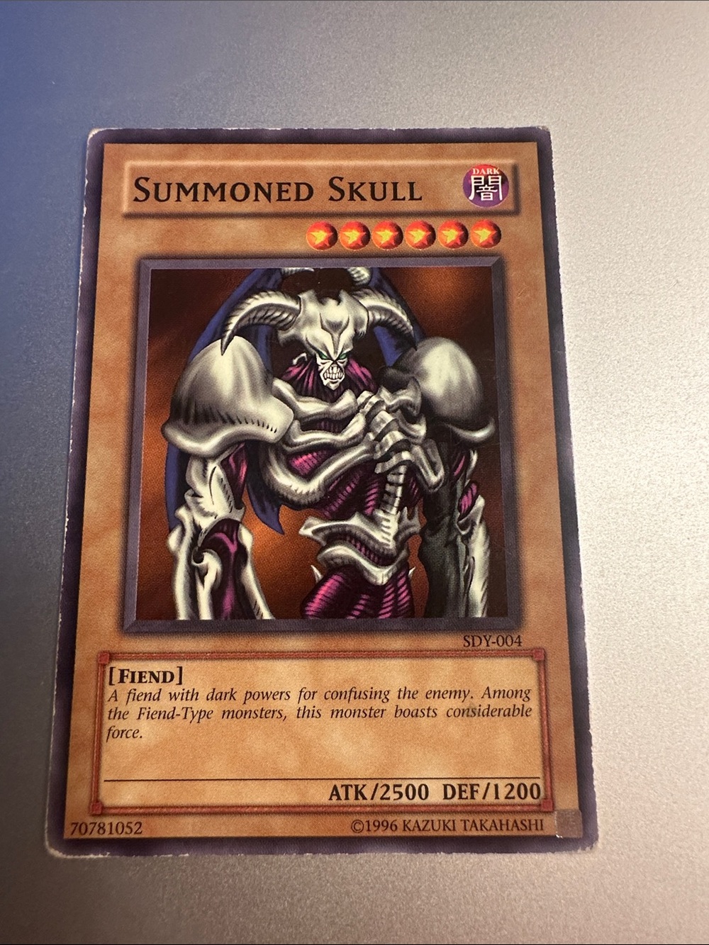 Summoned Skull Yu-Gi-Oh! Trading Card (SDY-004)